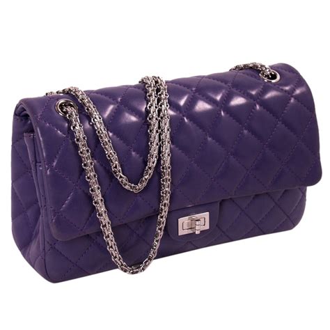 chanel bag light purple|Chanel 2.55 reissue 226 flap.